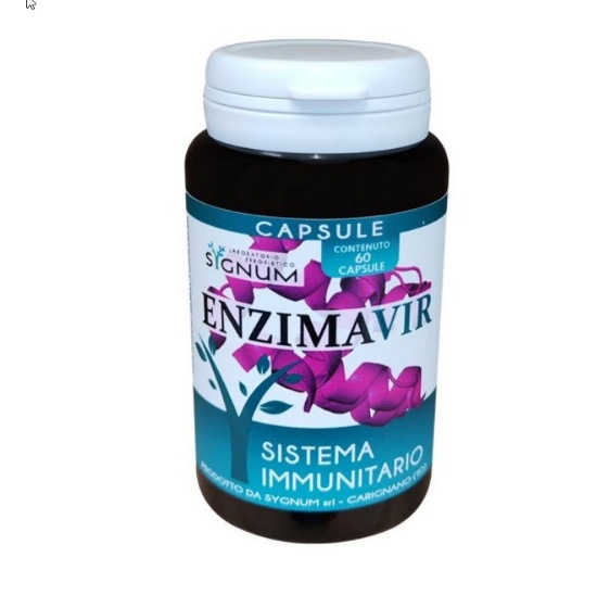 Enzimavir 60 capsule - degrada la proteina spike